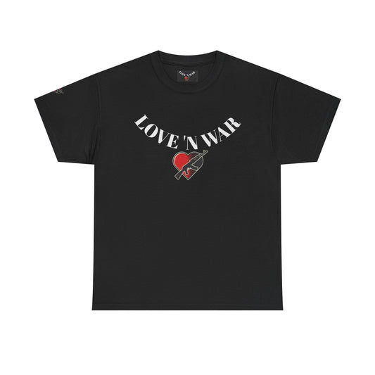 Love 'N War Cupid Tee — Vintage Heart Graphic T-Shirt