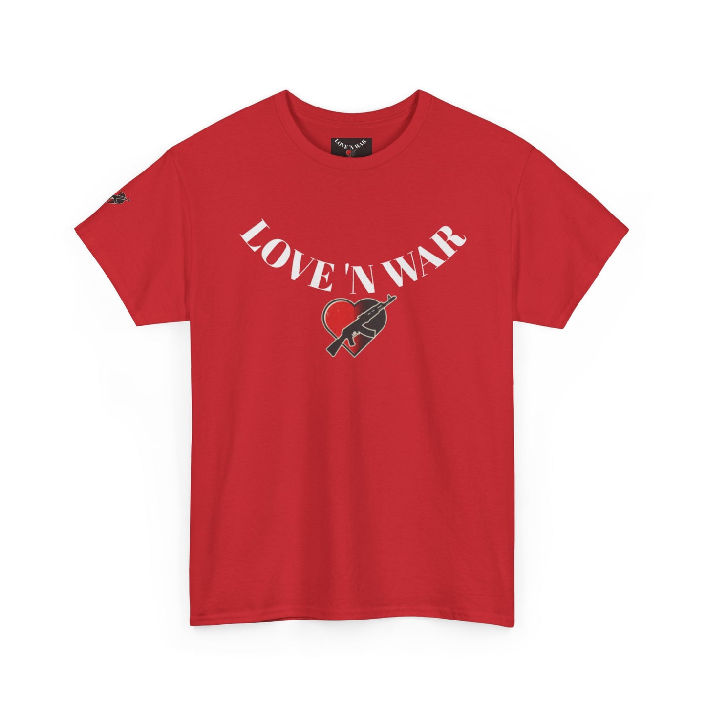 Love 'N War Cupid Tee — Vintage Heart Graphic T-Shirt