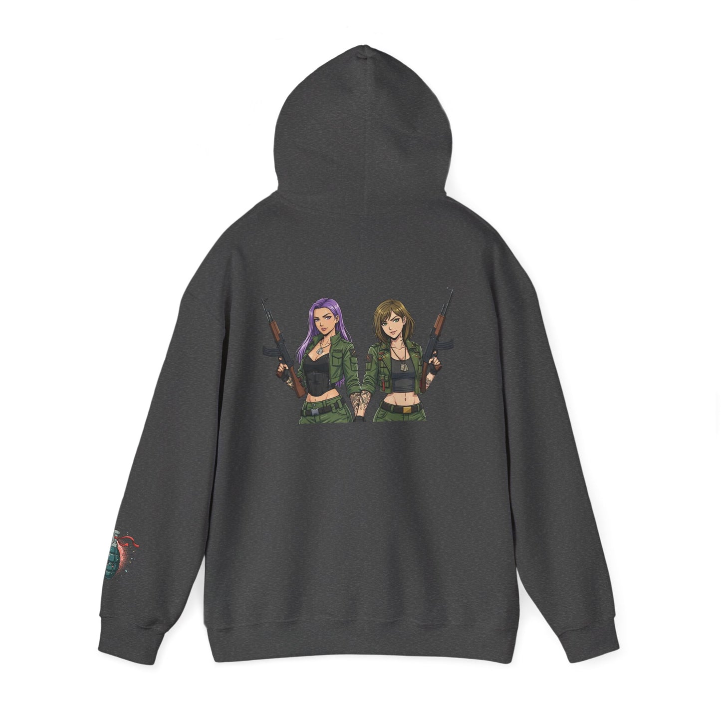 Armed Girls Graphic  Tactical Art Sweatshirt