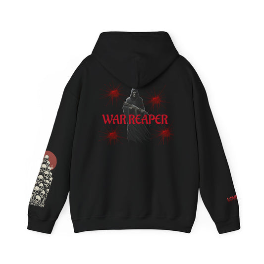 War Reaper Hoodie – Grim Reaper Skull Graphic Pullover